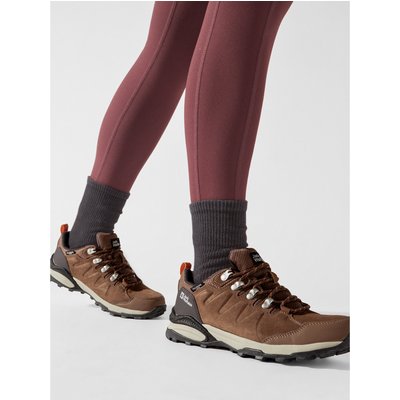 Trekkingschuhe Jack Wolfskin Refugio Texapore Low W 4050821 Braun