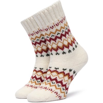 Lange Socken Barbour Kingsford Fair Isle LSO0135WH71 Creme