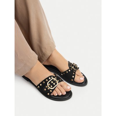 Pantoletten DeeZee CEO-LB-F9963-YLD Schwarz