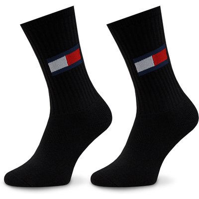 Lange Socken Tommy Jeans 701228222 Schwarz