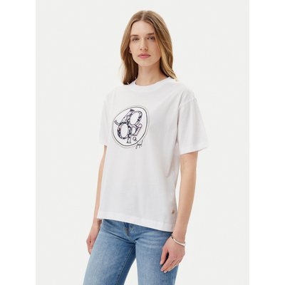 JOOP! T-Shirt 58 252JE58Tashi 30046236 Écru Regular Fit