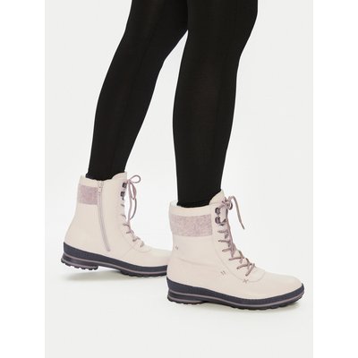 Schnürschuhe Rieker Z2405-60 Beige