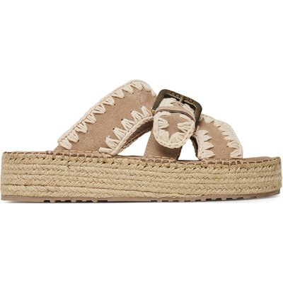 Espadrilles Mou Jute sandal MU.SW641003A Rosa