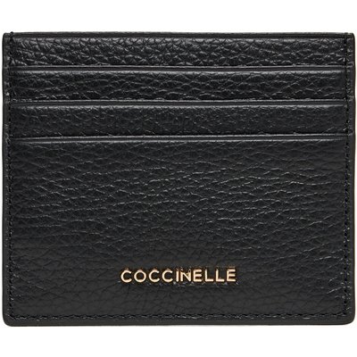Kreditkartenetui Coccinelle MW5 Metallic Soft E2 MW5 12 95 01 Schwarz