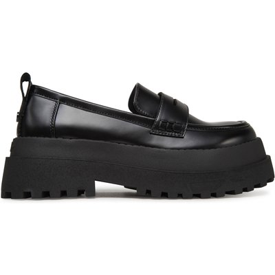 Slipper Buffalo Pluto Loafer 1624086 Schwarz