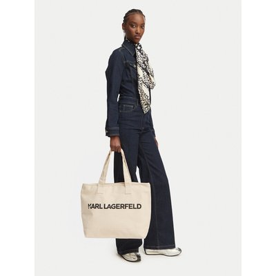 Handtasche KARL LAGERFELD B2W50099 Creme