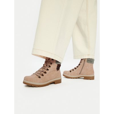 Schnürstiefeletten Rieker Y9430-32 Rosa
