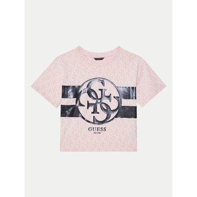 Guess T-Shirt J5RI04 K6YW4 Rosa Regular Fit