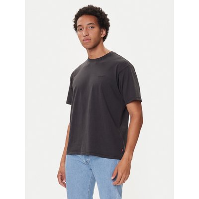 Levi's® T-Shirt Red Tab™ A0637-0001 Schwarz Boxy Fit