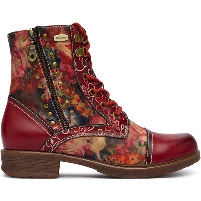 Schnürschuhe Laura Vita Anitao 10 Rot