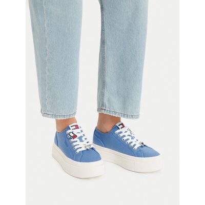 Sneakers Tommy Jeans Tjw Flatform Sneaker Charms EN0EN02959 Blau