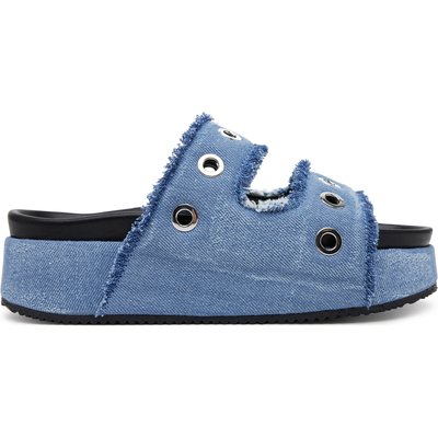 Pantoletten Inuikii Jeans Studos 70103-150 506 Dunkelblau