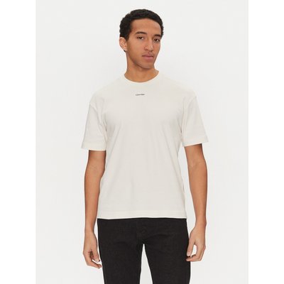 Calvin Klein T-Shirt Nano Logo K10K112487 Weiß Regular Fit