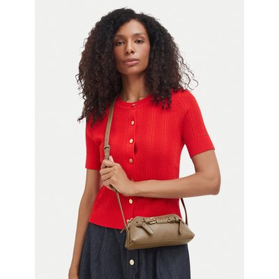 Handtasche Tommy Hilfiger Th Buckle AW0AW19511 Beige
