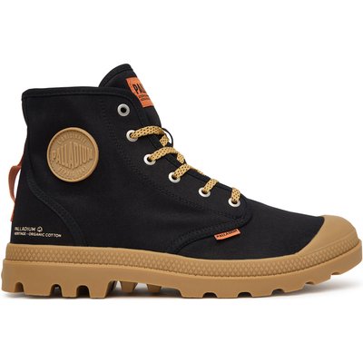 Sneakers aus Stoff Palladium Pampahi Htggum 74988-008-M Schwarz