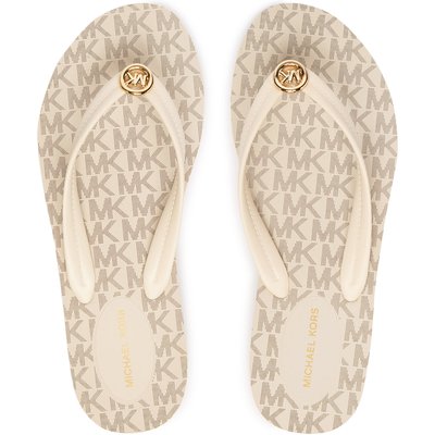 Zehentrenner MICHAEL Michael Kors Posie Flip Flop 40S6PSFA2Q Creme