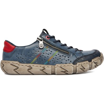 Halbschuhe Rieker L0357-12 Blau