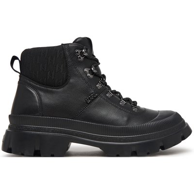 Schnürstiefeletten KARL LAGERFELD Trekka KL25246 Schwarz