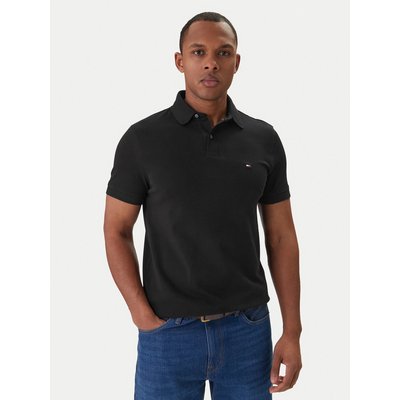 Tommy Hilfiger Poloshirt 1985 MW0MW17770 Schwarz Regular Fit