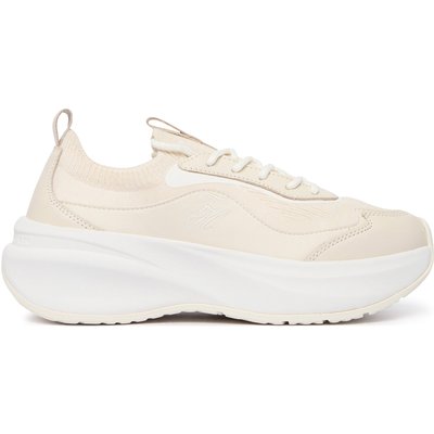 Sneakers Tommy Hilfiger TH Wave Runner FW0FW09484 Creme