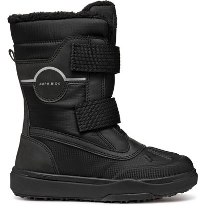 Schneeschuhe Geox J Bunshee Pg Boy B A J46D8A 0MEFU C9999 M Schwarz