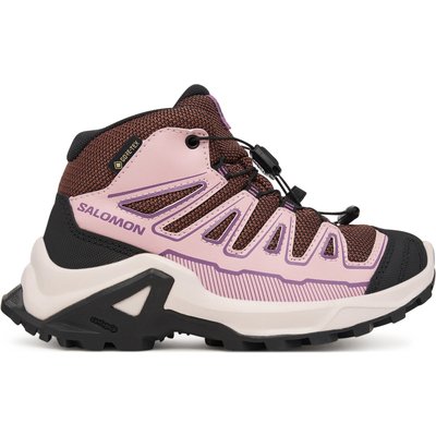 Trekkingschuhe Salomon X Ultra Mid Gtx L49109500 Dunkelrot