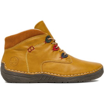 Schnürschuhe Rieker 52544-68 Gelb