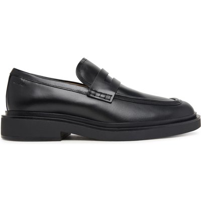 Halbschuhe Calvin Klein Sq Rubber Band Loafer Wax Lth HM0HM02273 Schwarz