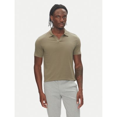 Lindbergh Poloshirt 30-404036 Khakifarben Slim Fit