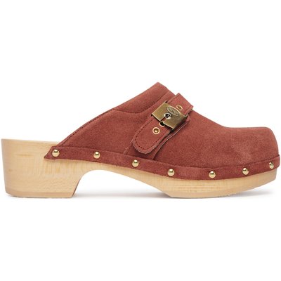 Pantoletten Scholl Pescura Clog F32326 Braun