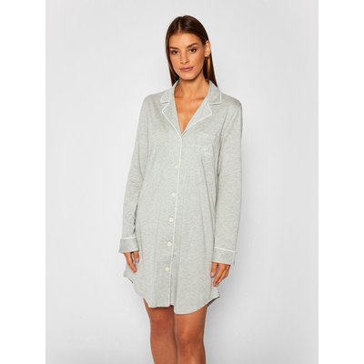 Lauren Ralph Lauren Nachthemd I811950 Grau Regular Fit