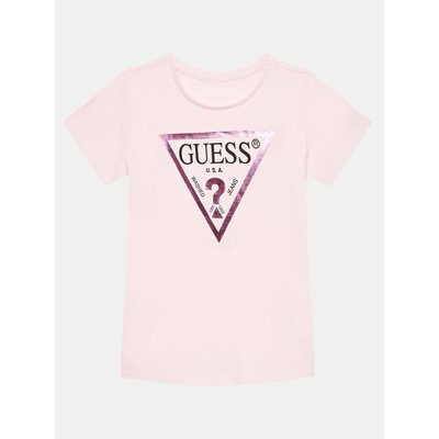 Guess T-Shirt J73I56K 8HM0 Rosa Regular Fit