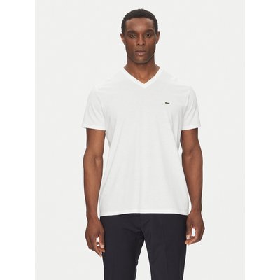 Lacoste T-Shirt TH6710 Weiß Regular Fit