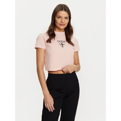 Guess T-Shirt V4YI20 KCDH1 Rosa Boxy Fit