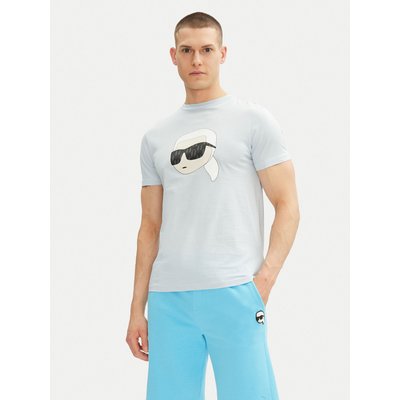 KARL LAGERFELD T-Shirt 755073 552251 Himmelblau Regular Fit