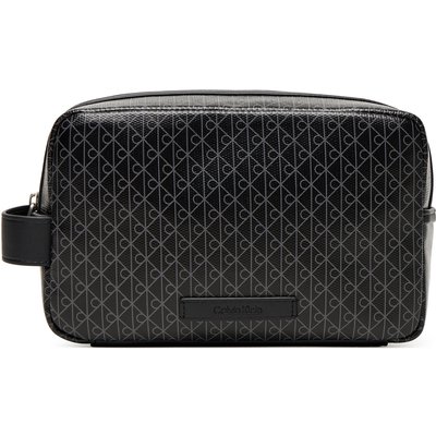 Kosmetiktasche Calvin Klein Coated Dopp Kit LV04D1082G Schwarz
