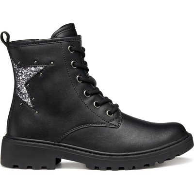 Stiefeletten Geox J Casey J9420G 03WEW C9B1G S Schwarz