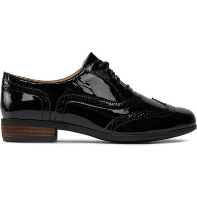 Oxford Schuhe Clarks Hamble Oak 203506494 Schwarz