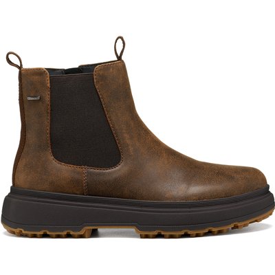 Klassische Stiefeletten Geox D Lamidie + Grip Abx D46XMD 000CL C6006 Dunkelbraun