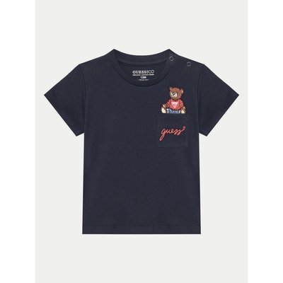 Guess T-Shirt I5RI03 I3Z14 Dunkelblau Regular Fit