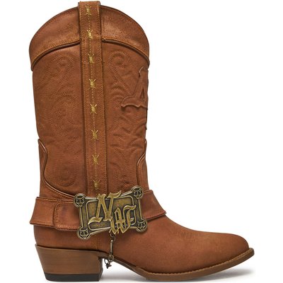 Cowboystiefel Naked Wolfe Outlaw 00021 Braun