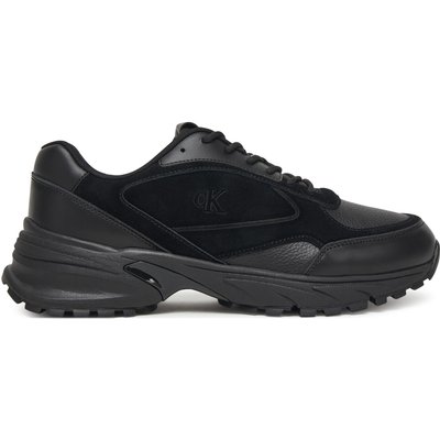 Sneakers Calvin Klein Jeans Hike Runner Hf Lth Mix YM0YM01289 Schwarz
