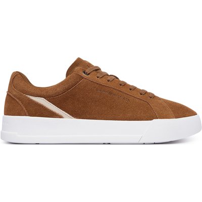 Sneakers Tommy Hilfiger Th Court Premium Suede FM0FM05880 Braun