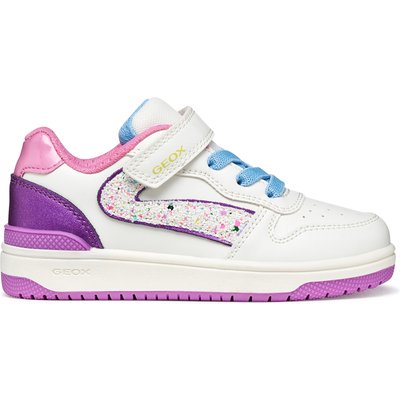 Sneakers Geox J Washiba Girl J55HXA 054AJ C1Z8H M Weiß