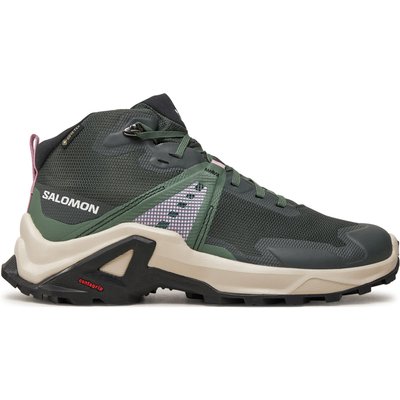 Trekkingschuhe Salomon X Raise Mid Gore-Tex L47458100 Grün