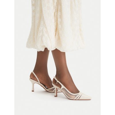 High Heels Nine West CEO-CR422-D3005C Écru