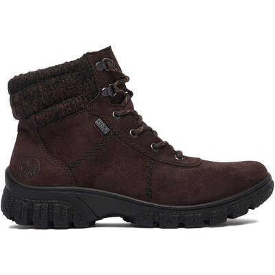 Schnürschuhe Rieker CEO-Z7220-25 Dunkelbraun