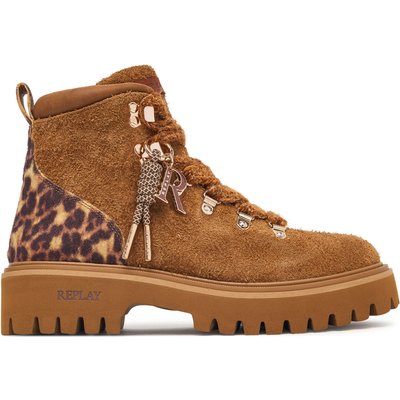 Schnürschuhe REPLAY GWLB1 .000.C0003L Braun