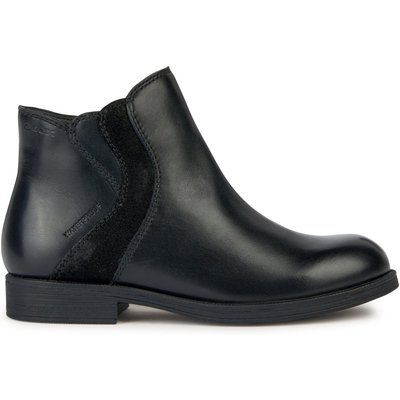 Stiefeletten Geox J Agata Girl Wpf J36HZA 04377 C9999 D Schwarz