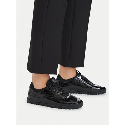 Sneakers Calvin Klein Low Profile Run Mg Pol Mix Mat HW0HW03284 Schwarz